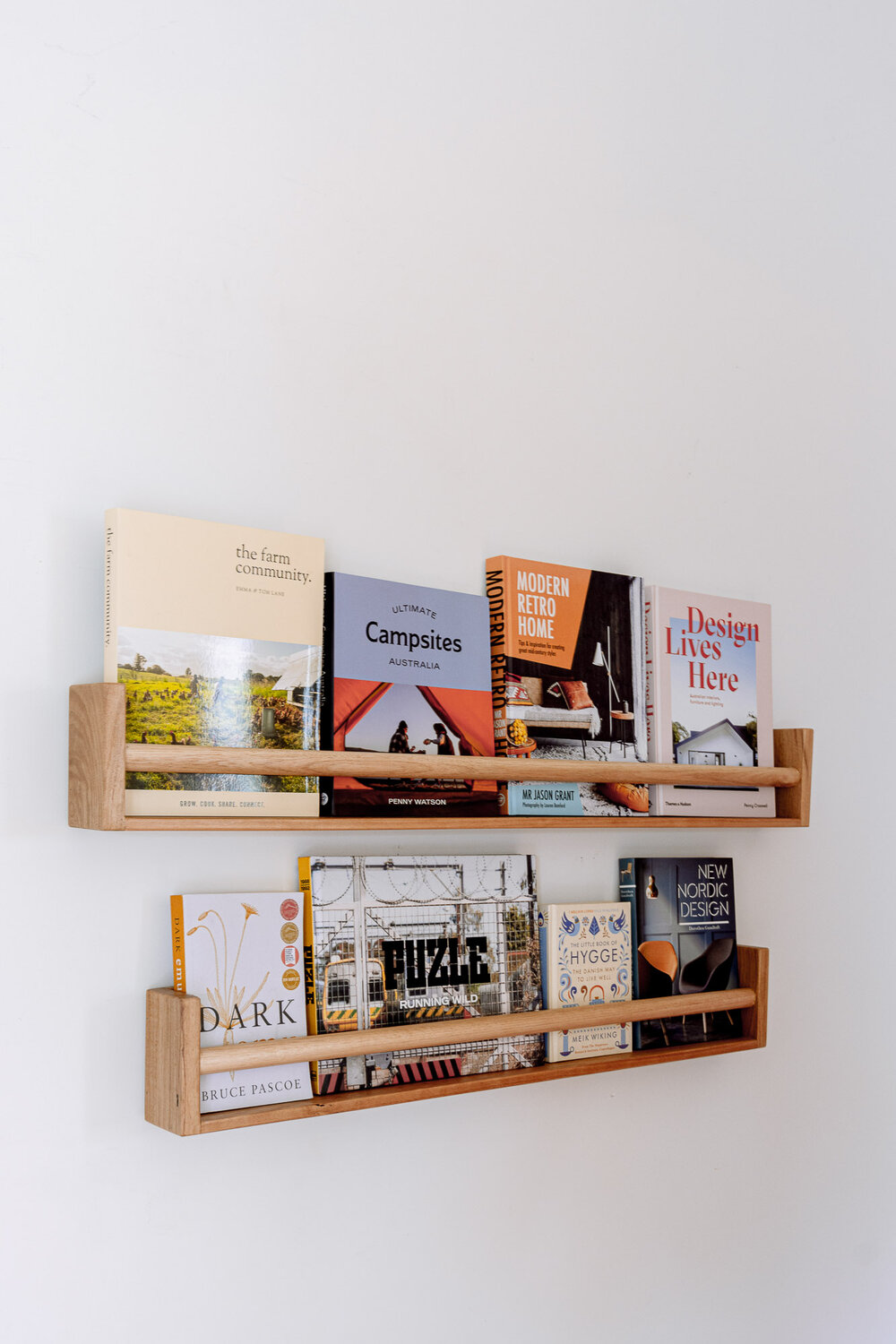 Make Diy Timber Hanging Bookshelves, How To Make A Timber Bookcase