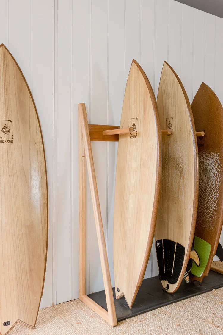 DIY Surfboard Rack - Free Downloadable Plans — Al + Imo | Custom Timber ...