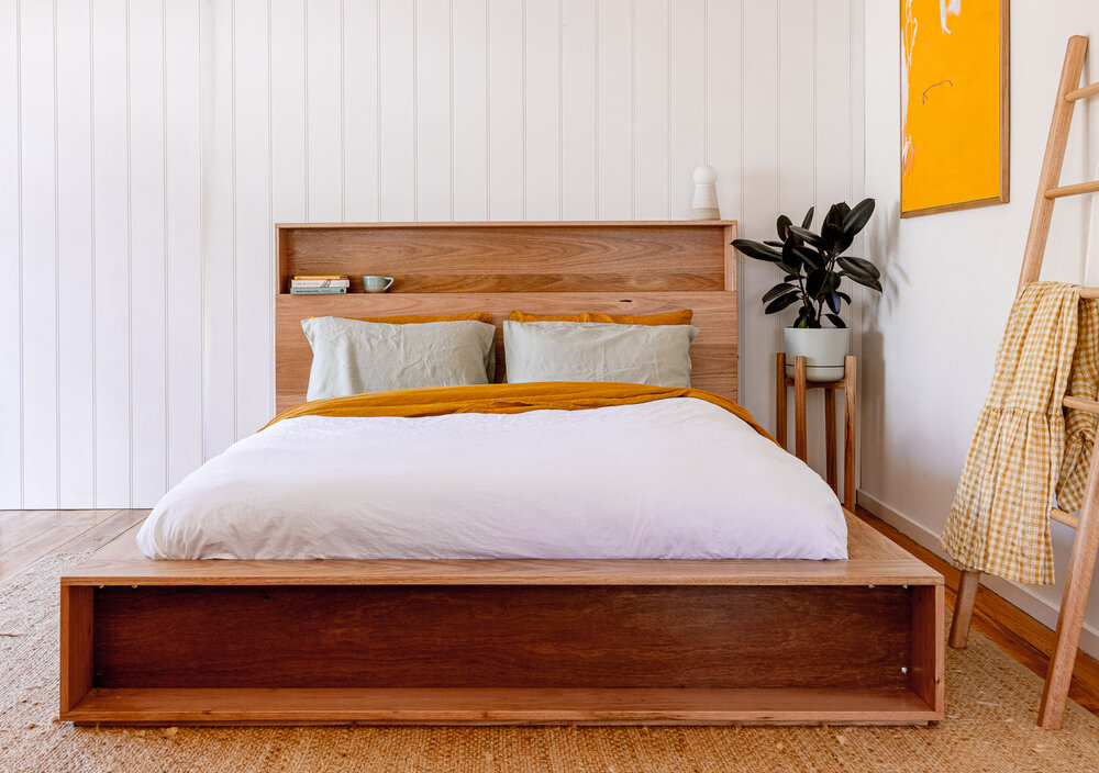 Bookshelf Bed Al Imo Custom, Wooden Bed Frame Cost