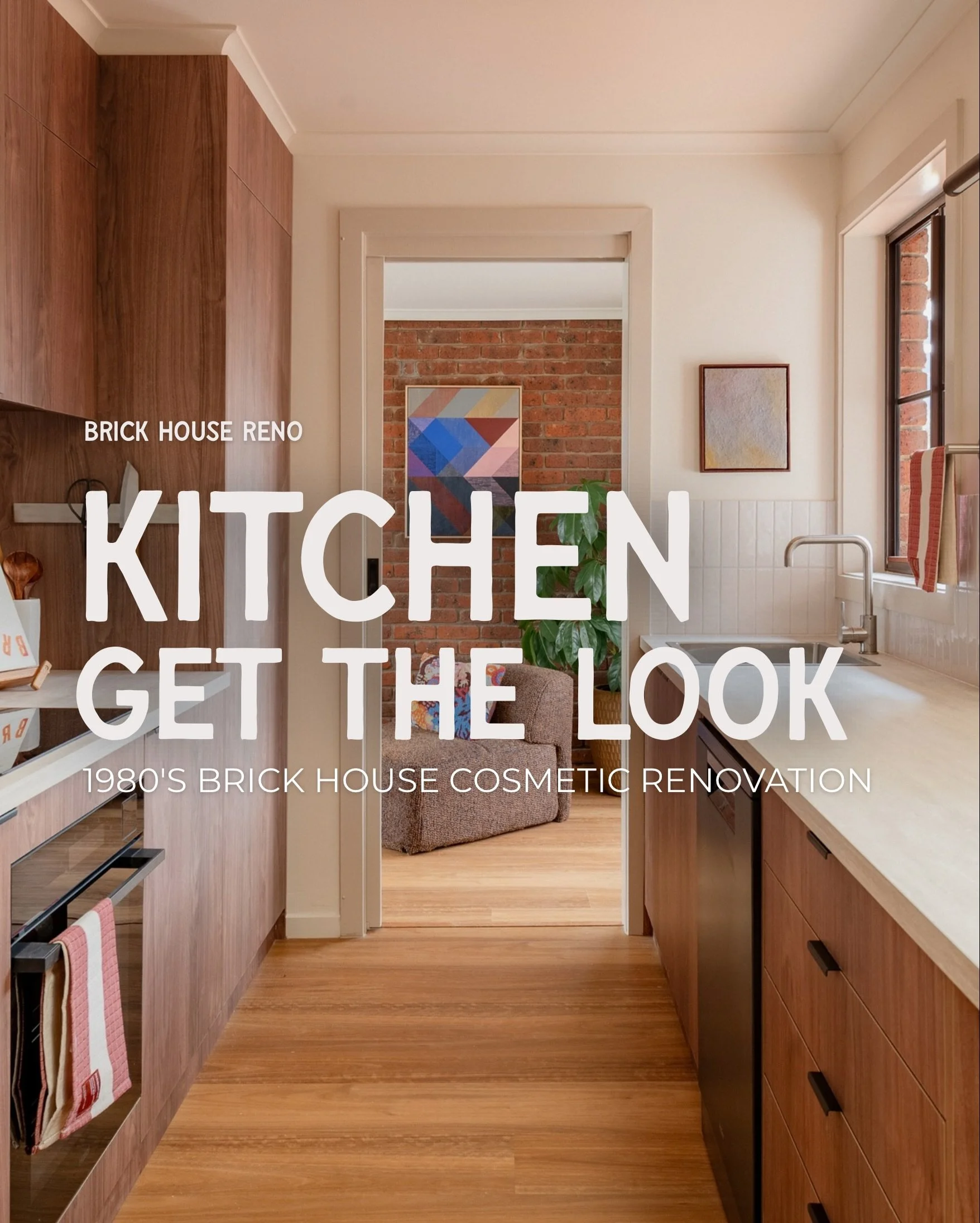 Brick House Reno | Kitchen 🧱🏠🔨 

I agonised and lost sleep over these selections - it's actually wild how many decisions go into renovating just one room 😅

I hope that if you're renovating or thinking of renovating this is helpful. Save it, send