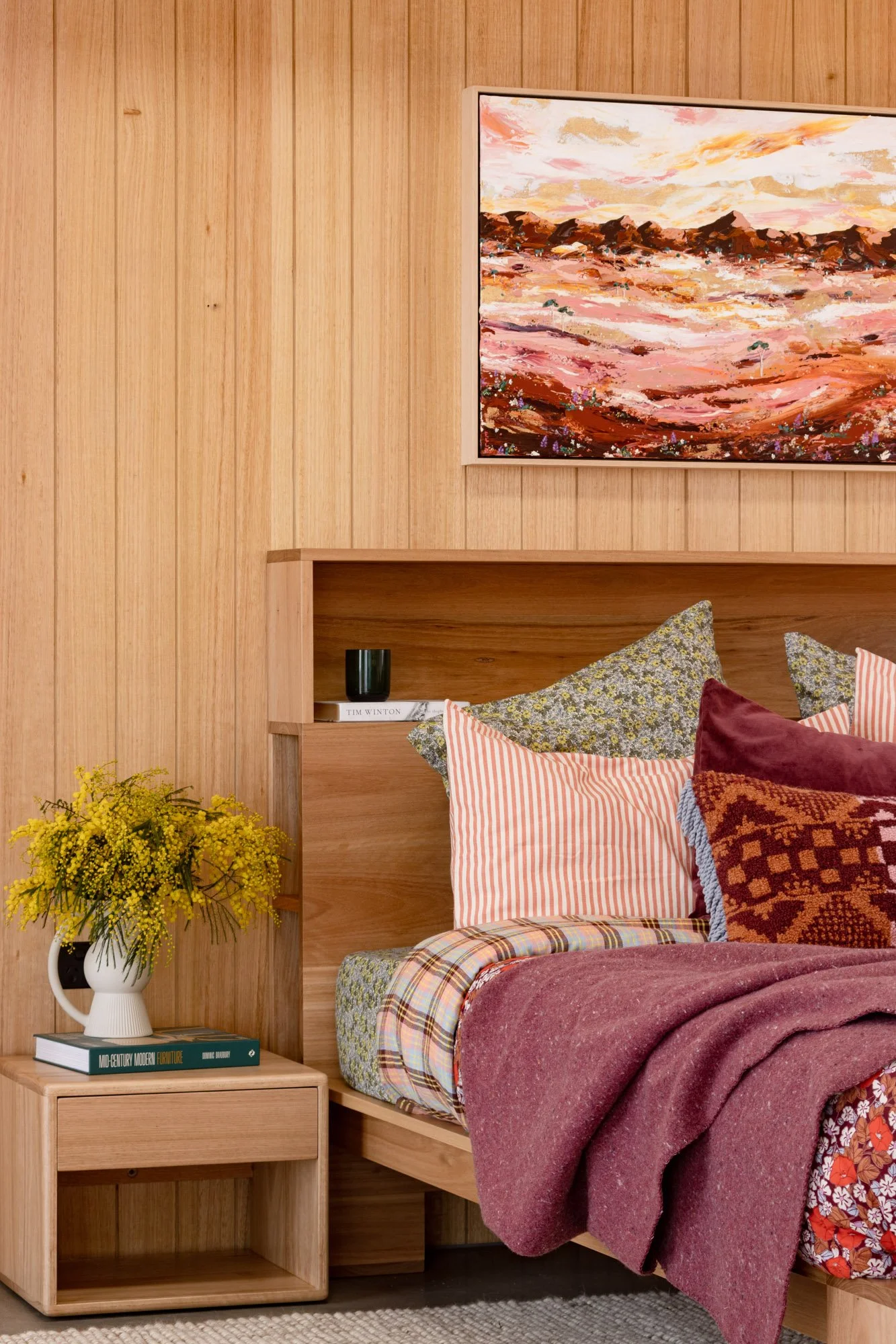 Al and Imo Slim Bookshelf Bed - Australian Designed and Made Timher Hardwood Bedframe -15.jpg