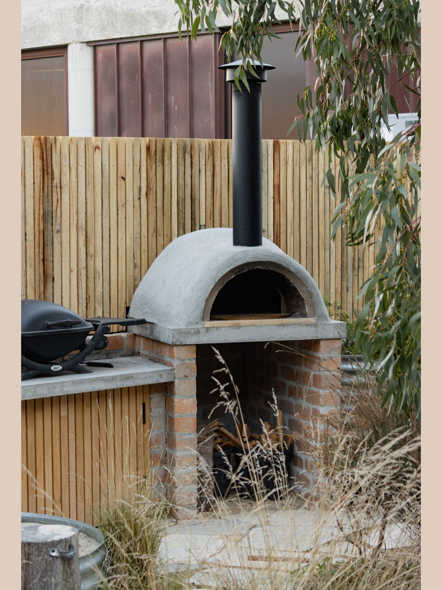 Building Our DIY Backyard Pizza Oven
