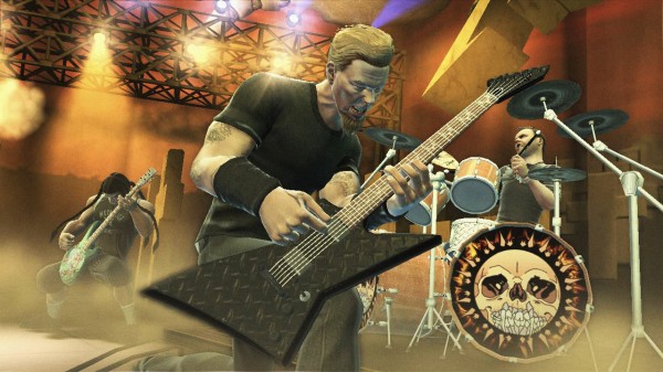 Like Guitar Hero: Aerosmith, but without Steven Tyler's gaping, Lovecraftian mouth.