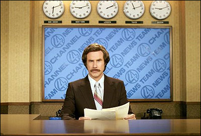 Imagine me presenting the daily news from behind that desk, and with that mustache