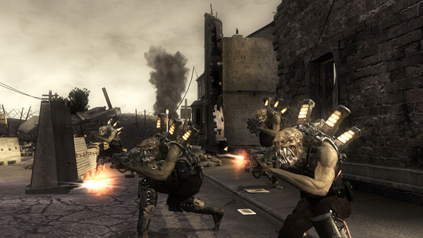 Thanks to the Chimera, pretty much every inch of Britain that you'll encounter is halfway reduced to rubble.