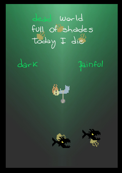 Despite the title, Daniel Benmergui's Flash game "Today I Die" really isn't all that sad of a game.