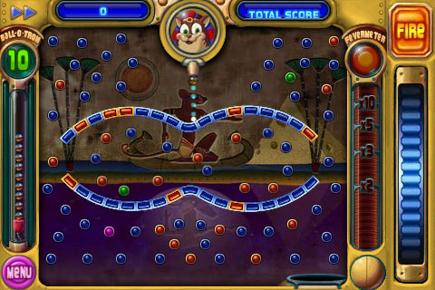 Colorful pegs come in all shapes and sizes. Green ones activate a Peggle Master's powers, while purple pegs act as score multipliers.
