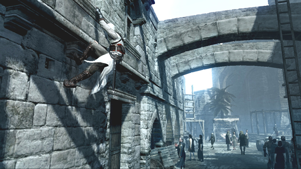 The animations used to bring Altaïr's climbing antics to life are impressive without relying on demanding control schemes