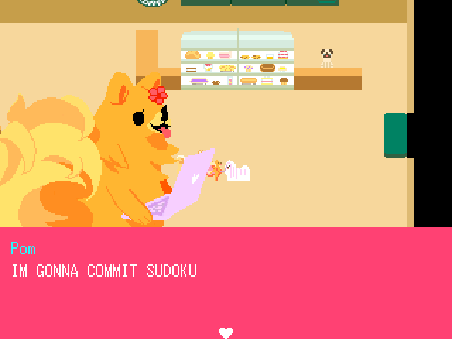 Oh Pom that is not the right word!
