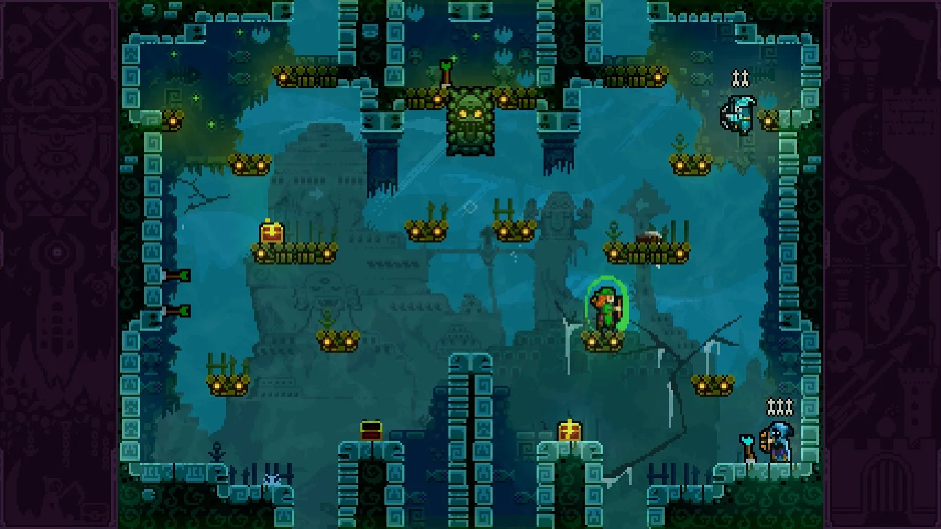 I find it hard to tell where the towers are actually falling