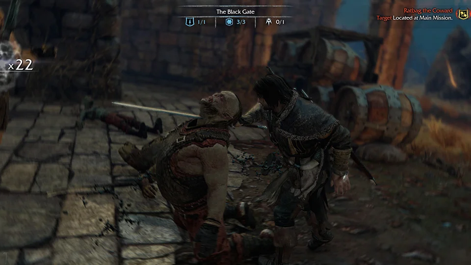 And there was much neck-stabbing within the land of shadow
