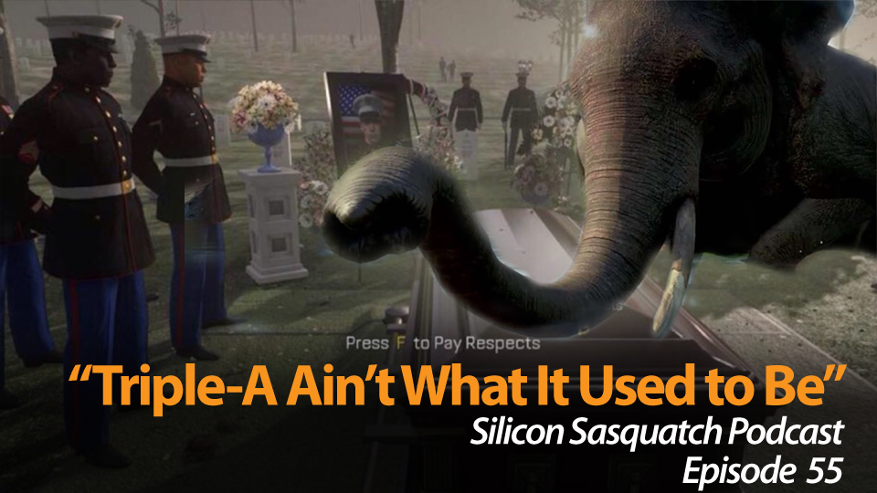 "Triple-A Ain't What It Used to Be" -- The Silicon Sasquatch Podcast: Episode 55 episode artwork