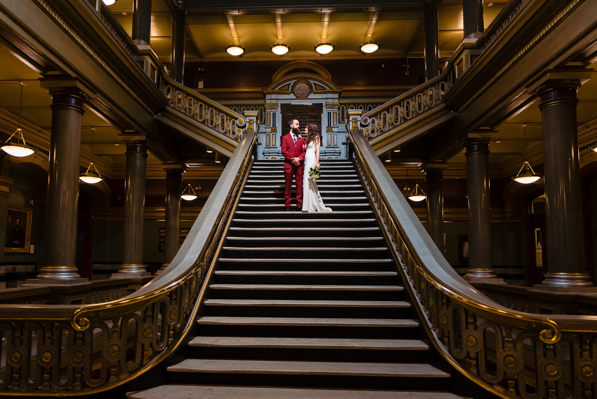 Providence Wedding Photographer - Providence City Hall.jpg