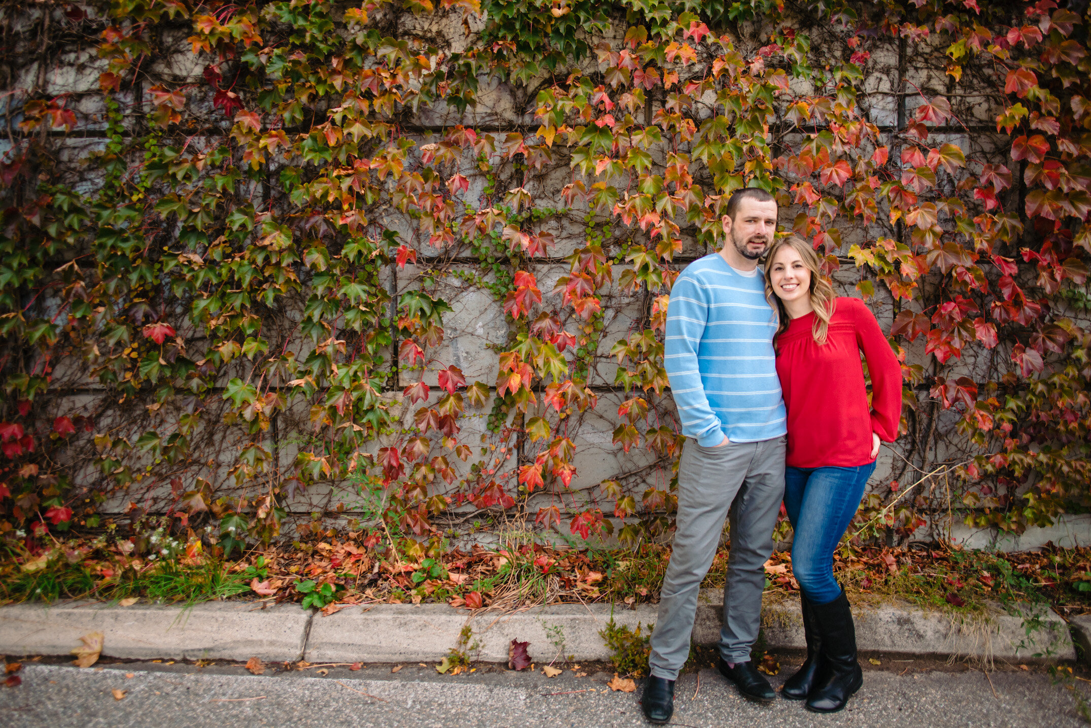 Providence Fall Engagement Session