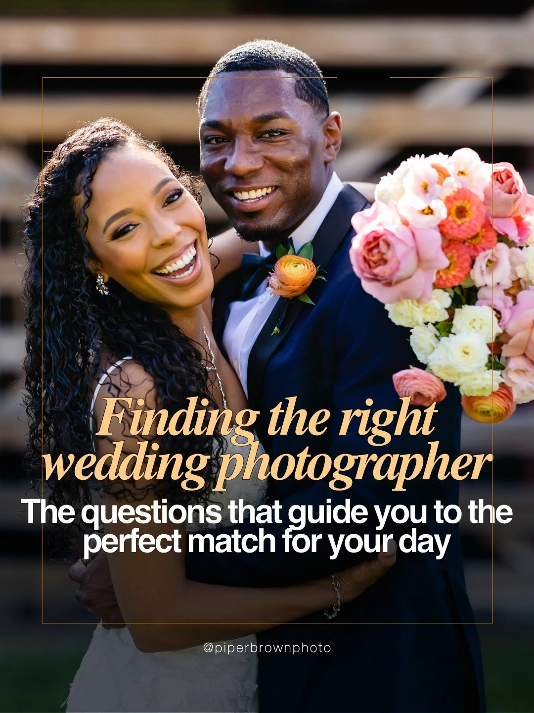 Finding the right wedding photographer is one of the most important decisions you'll make for your big day. 📸

Here are 5 things to look for before you book:

1. Ask friends &amp; family for recommendations &mdash; personal referrals go a long way
2