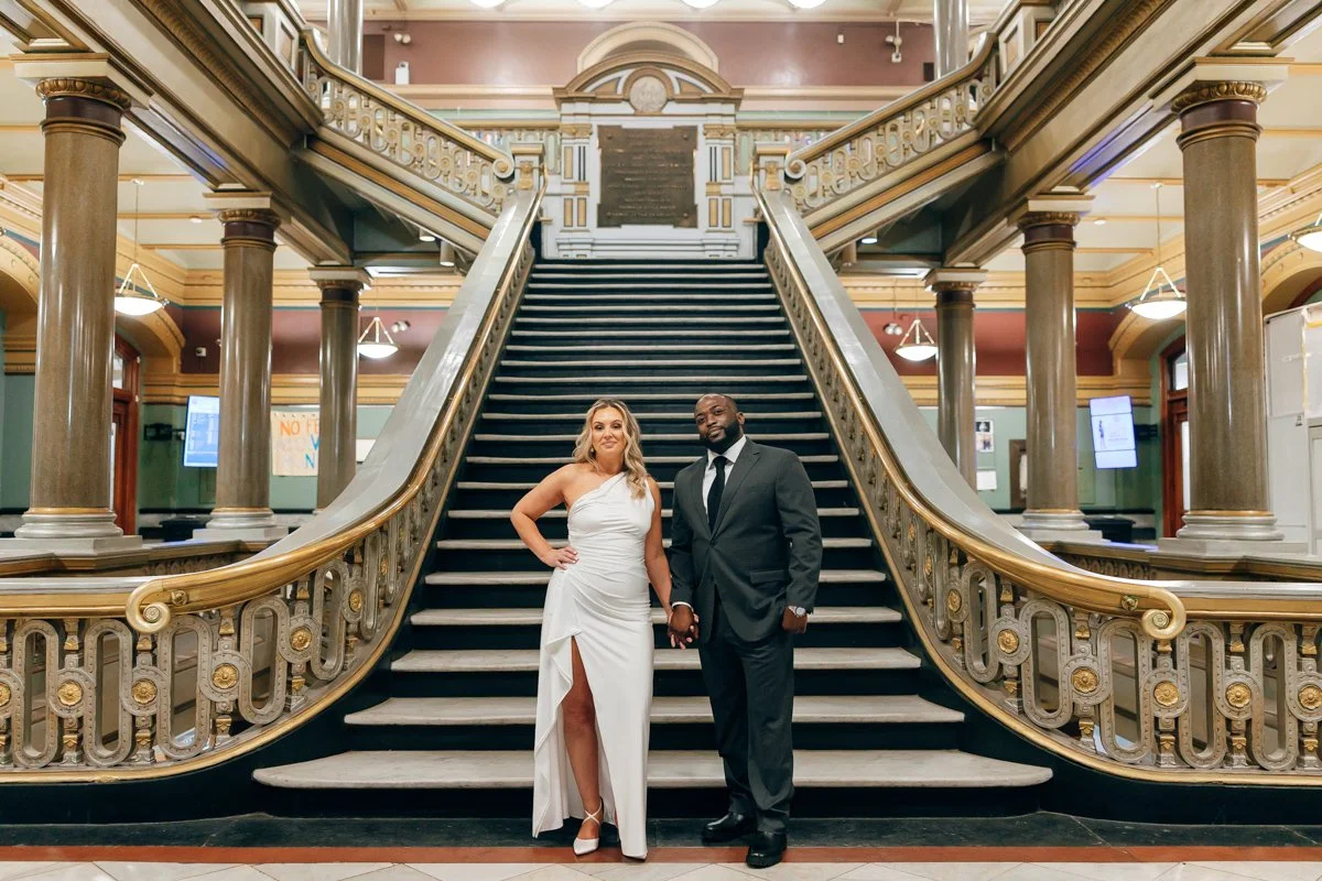An Intimate Providence City Hall Wedding With Just Their Best Friends