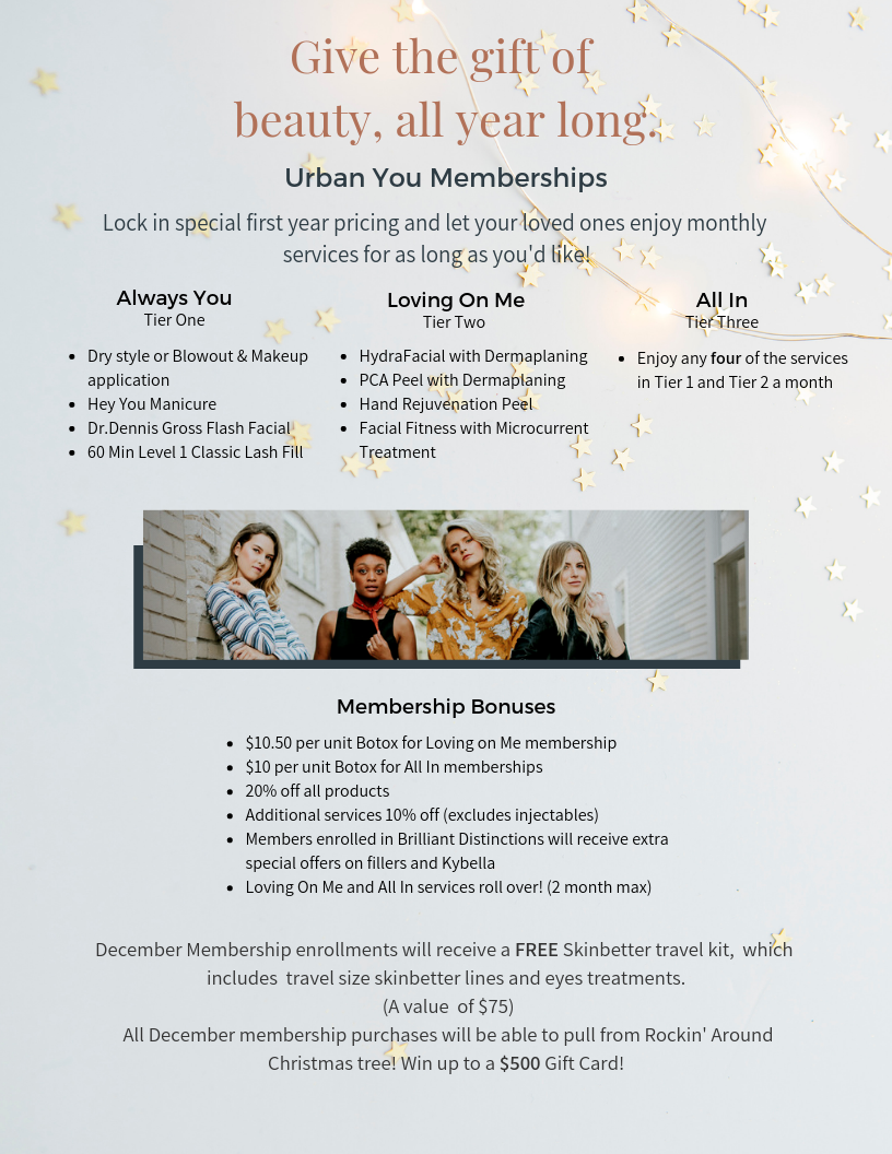 urban you membership