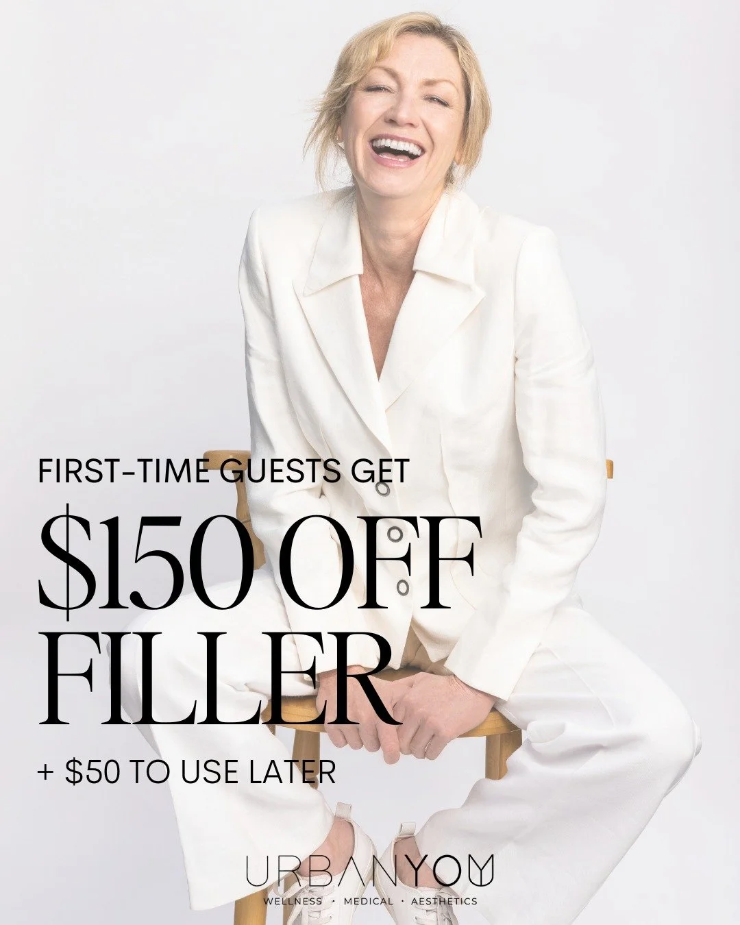 New to Urban You? Get $150 off your first Filler or Sculptra treatment.

Our licensed providers focus on natural-looking results tailored to your features:

Filler: immediate, subtle enhancement

Sculptra: gradual collagen restoration for lasting vol