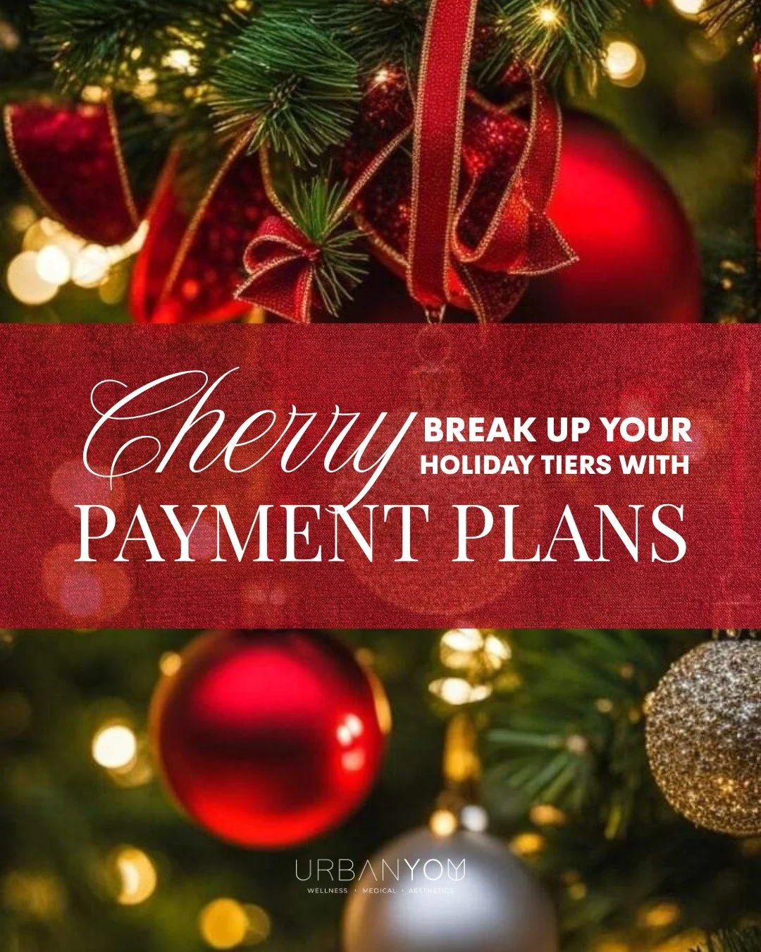 There&rsquo;s glow&hellip; and then there&rsquo;s Holiday Tier glow ✨

Every tier is packed with premium perks: microneedling, peels, facials, dermaplaning, and Bonus Bucks up to $525.

And with Cherry payment plans, you can enjoy everything now and 