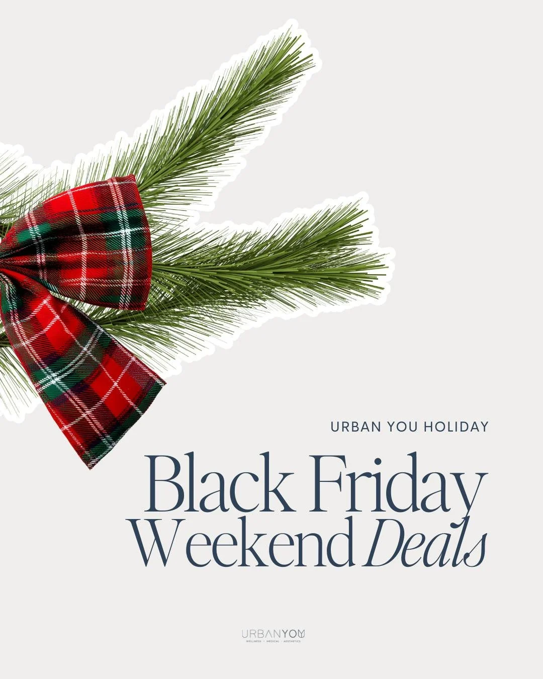 Black Friday starts now.
Our signature holiday offers are officially live!

Kick off the season with glowing skin and refreshed features! Enjoy:

✨ Buy $125 Gift Card, Get $150
✨ $200 OFF Evolysse Filler
✨ $99 Signature Facial

Treat yourself (or som