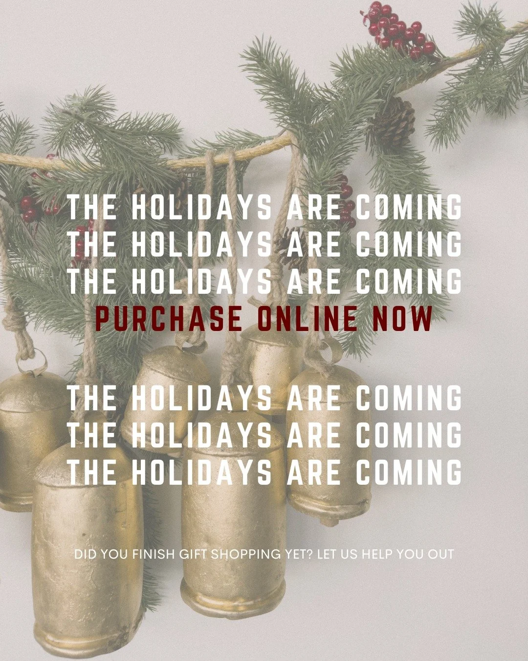 Holiday gifting, upgraded. 🎁

Buy $500 &rarr; get $100 Bonus Bucks
Buy $250 &rarr; get $50 Bonus Bucks

Instant delivery. Luxury they&rsquo;ll use. Tap link in bio.
Call (616) 570-0228
Text (616) 577-7971