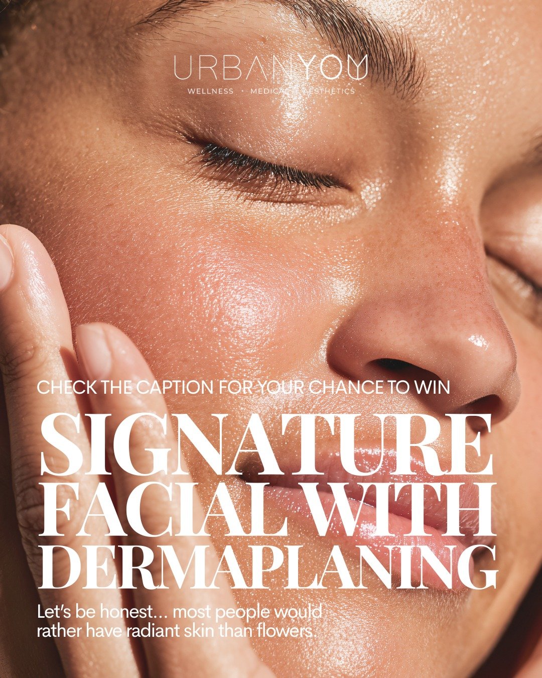 Let&rsquo;s be honest... Most people would rather have glowing skin than flowers.

So, we&rsquo;re giving away a Signature Facial with Dermaplaning this Valentine&rsquo;s Day 🤍

How to enter:
✨ Like this post
✨ Tag three friends
✨ Share to your stor
