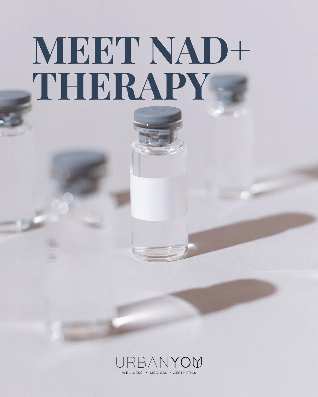 Low energy. Brain fog. Slower recovery.

Your NAD+ levels may be declining.

NAD+ therapy supports your body at the cellular level to:

⚡ Boost cellular energy
🧠 Enhance brain clarity
⏳ Support healthy aging
💪 Improve recovery

Think of it as fueli