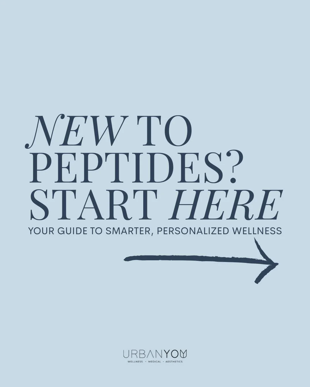 New to peptides? You&rsquo;re not alone.

More women are turning to personalized wellness to support energy, metabolism, skin health, and long-term vitality&mdash;but knowing where to start can feel overwhelming.

Peptides work with your body, not ag