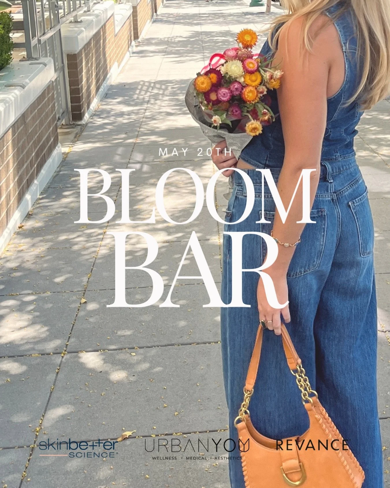 Bloom Bar at Urban You 🌸✨

Join us on May 20th from 1&ndash;6 PM for an afternoon of skincare, flowers, refreshments, and exclusive event specials designed to help you step into summer radiant.

Enjoy a personalized skincare consultation with Skinbe