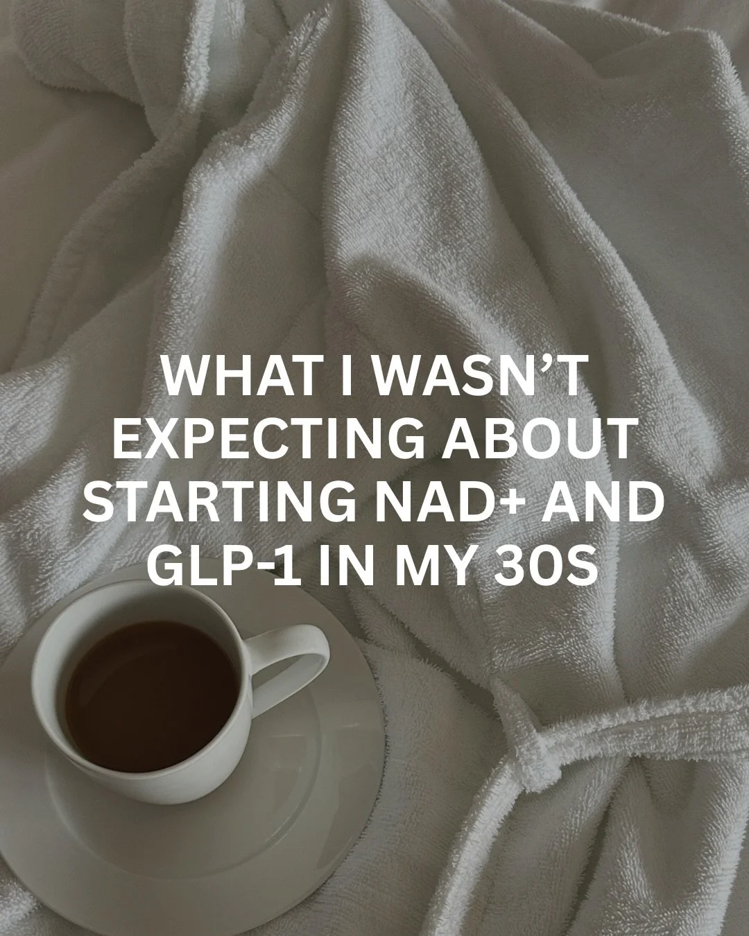 One month on NAD+ and GLP-1. The biggest thing i wasn&rsquo;t expecting was just how GOOD i would feel.

More energy. Clearer mind. Less food noise. Less mindless snacking. Less inflammation. Better recovery after workouts. Healthier choices feeling 
