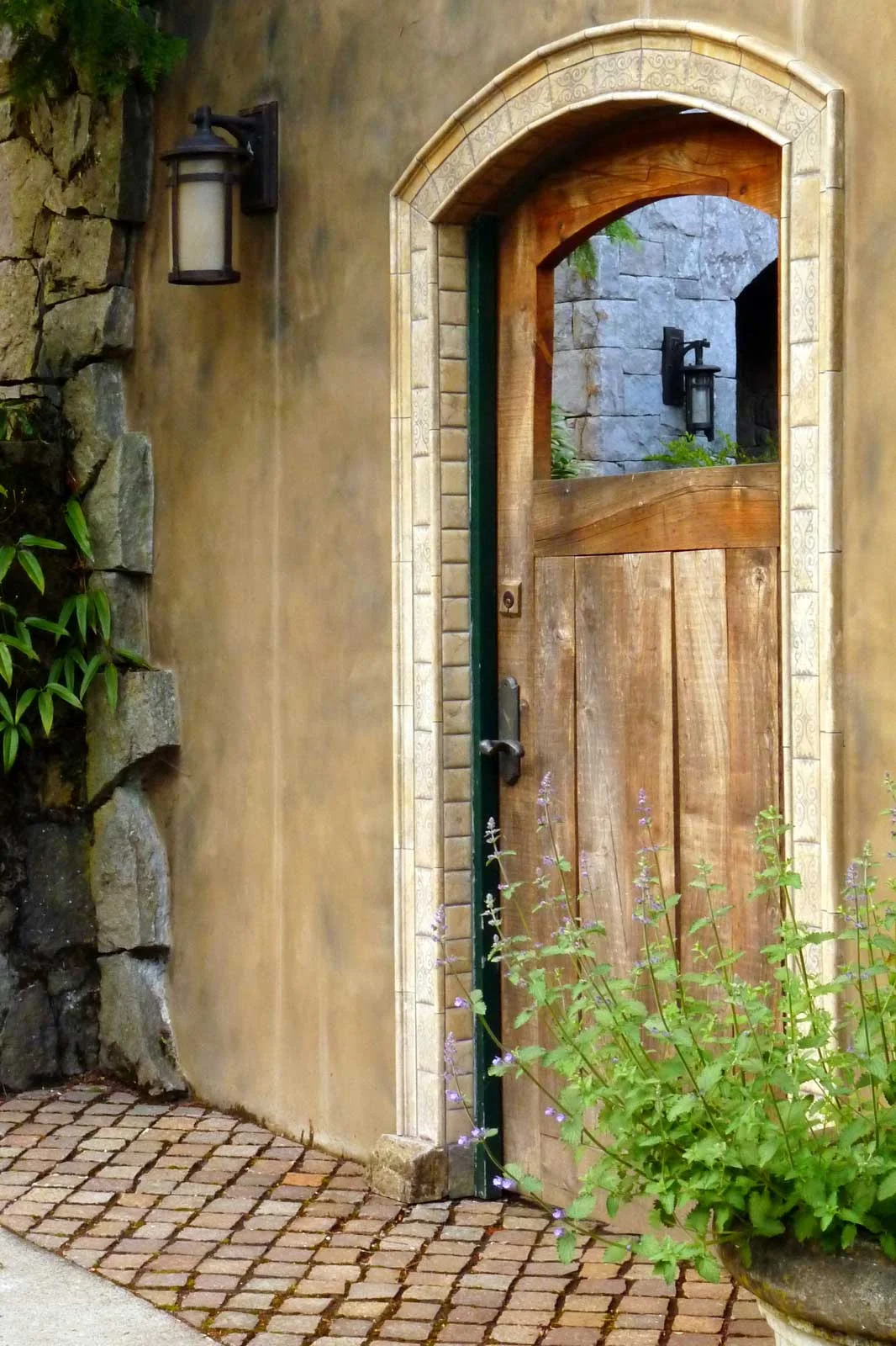 "Courtyard Door"