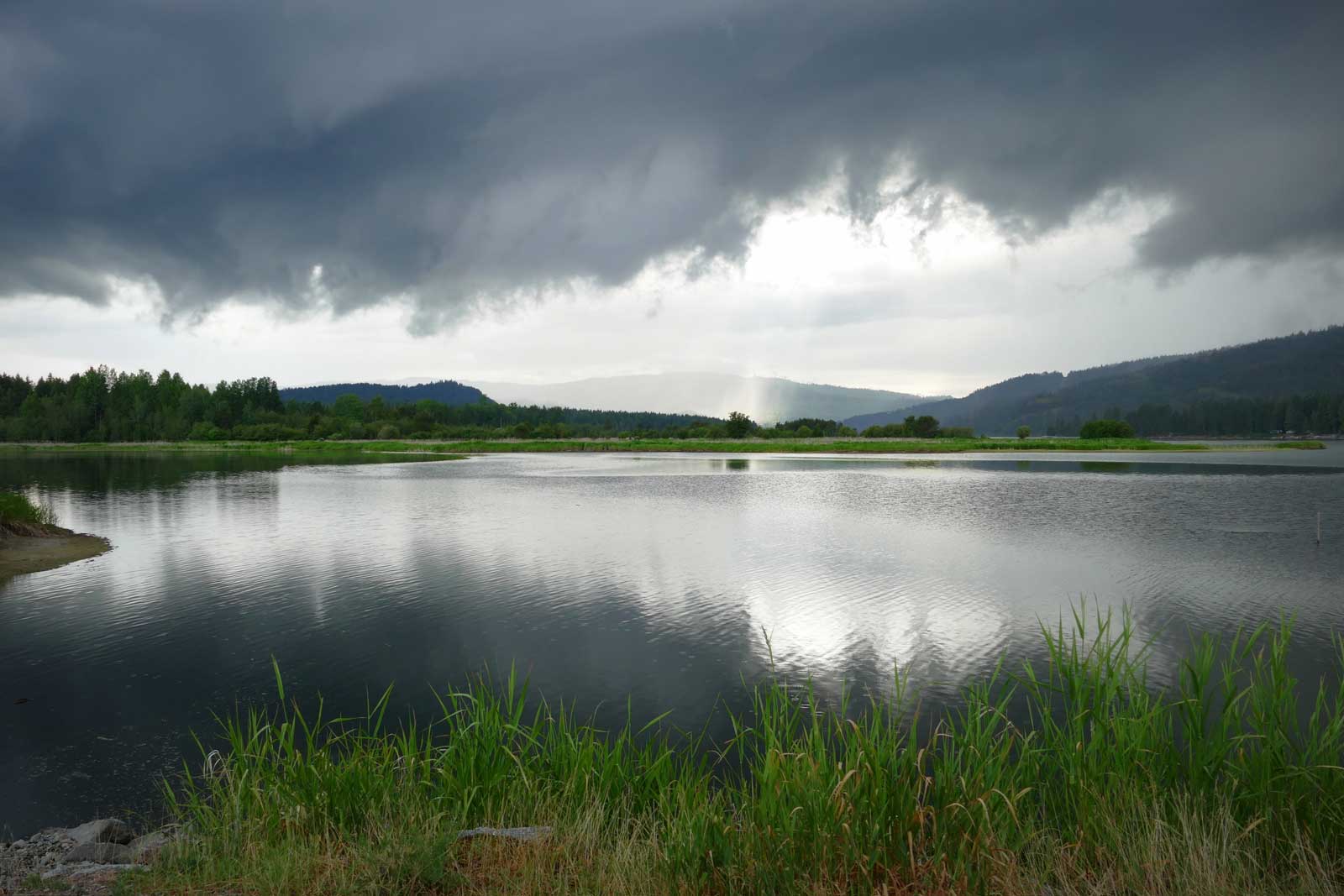 "Brooding Sky - Pend Oreille River"