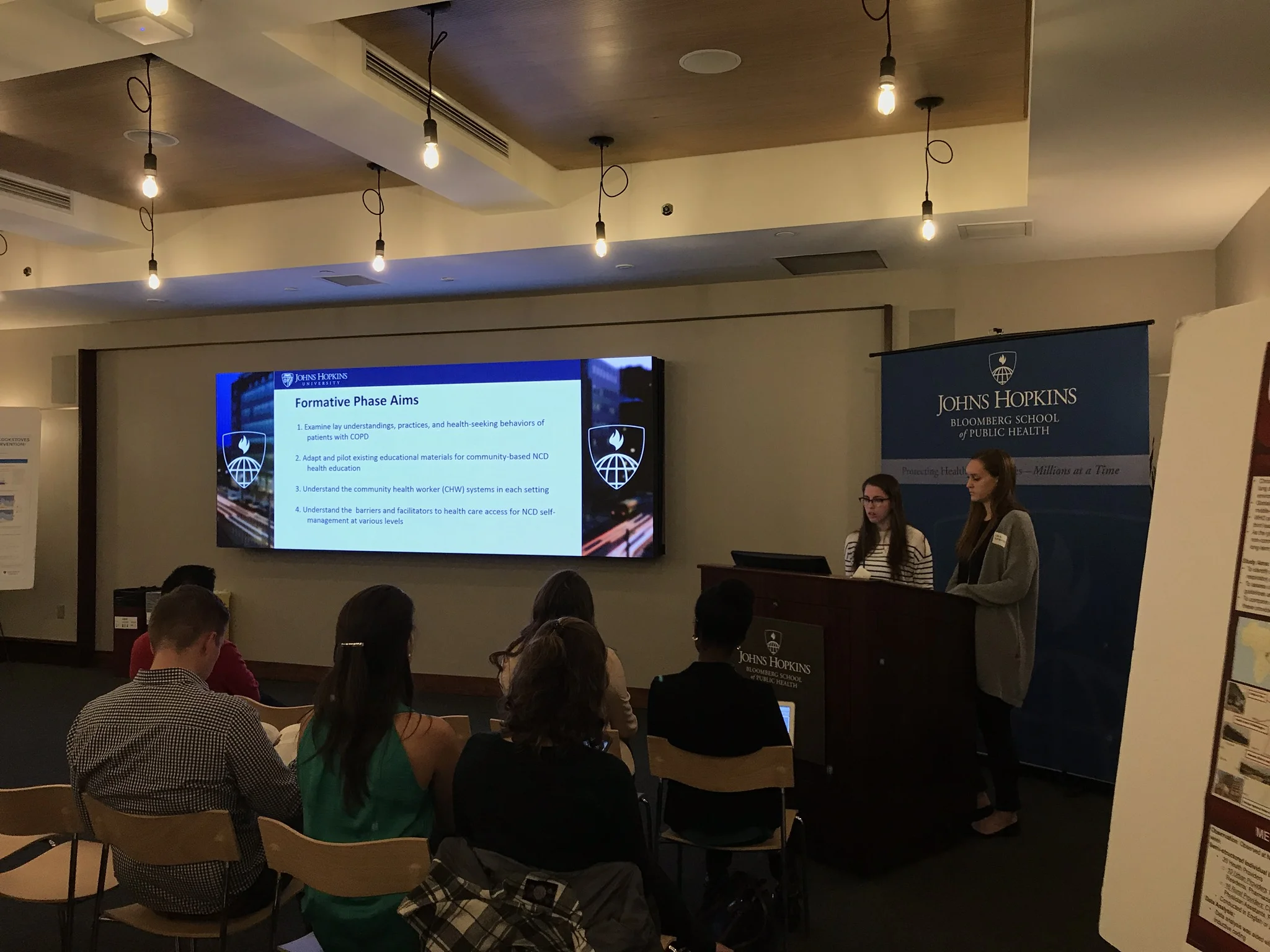 Marysol Encarnacion and Emily Nagourney, MSPH students at JHU who interned with Global NCD in Peru and Uganda, respectively, describe their work on the qualitative formative phase for the GECO trial. Interviews with health providers and community members helped inform the design of our educational materials for the trial and ensures that we have the best chance of success in implementing this large-scale trial.