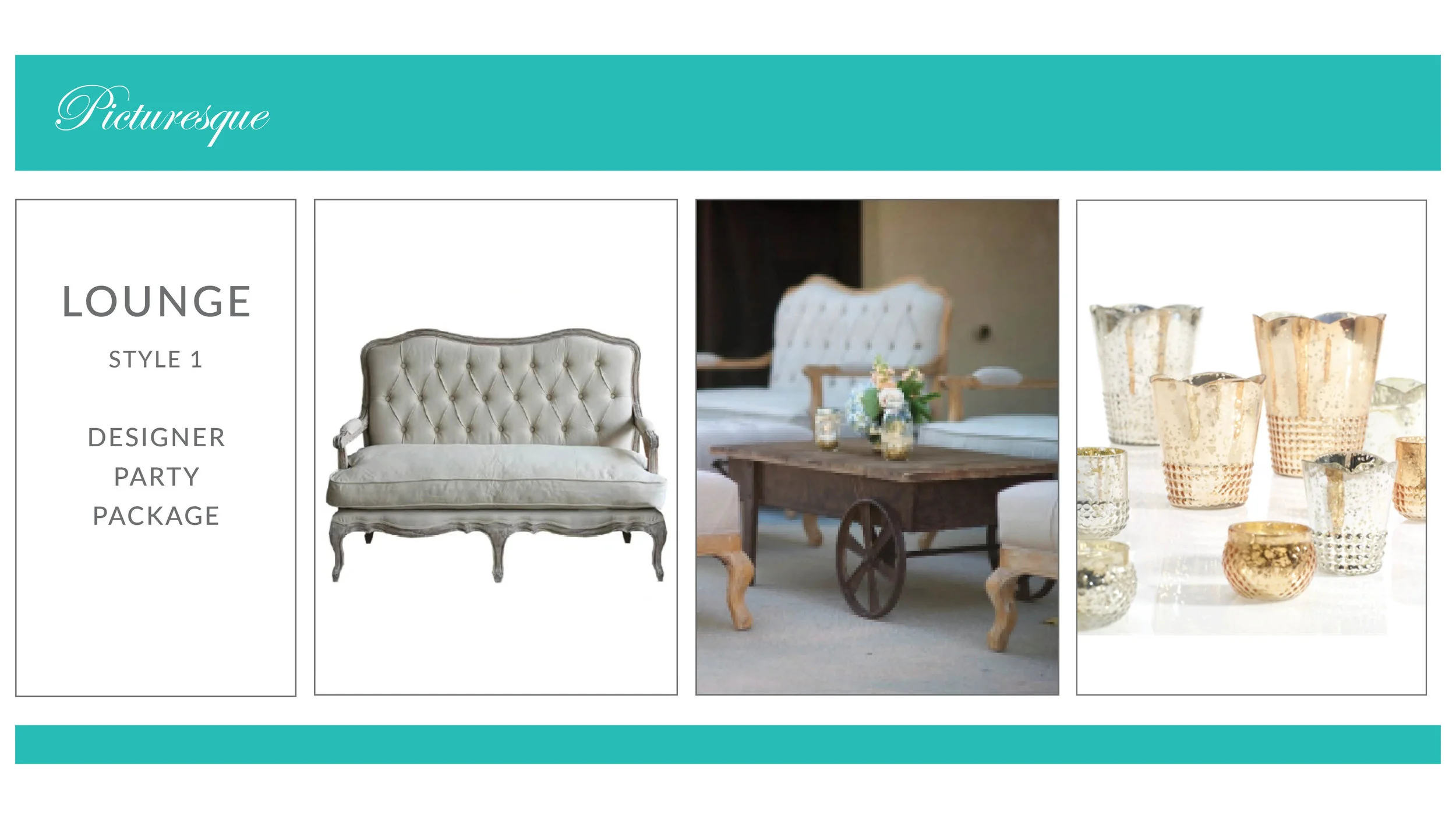 Picturesque Lounge Package: Style 1