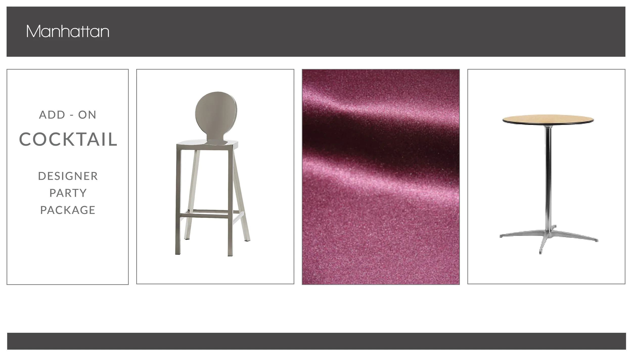 ADD-ON: Manhattan Cocktail Package