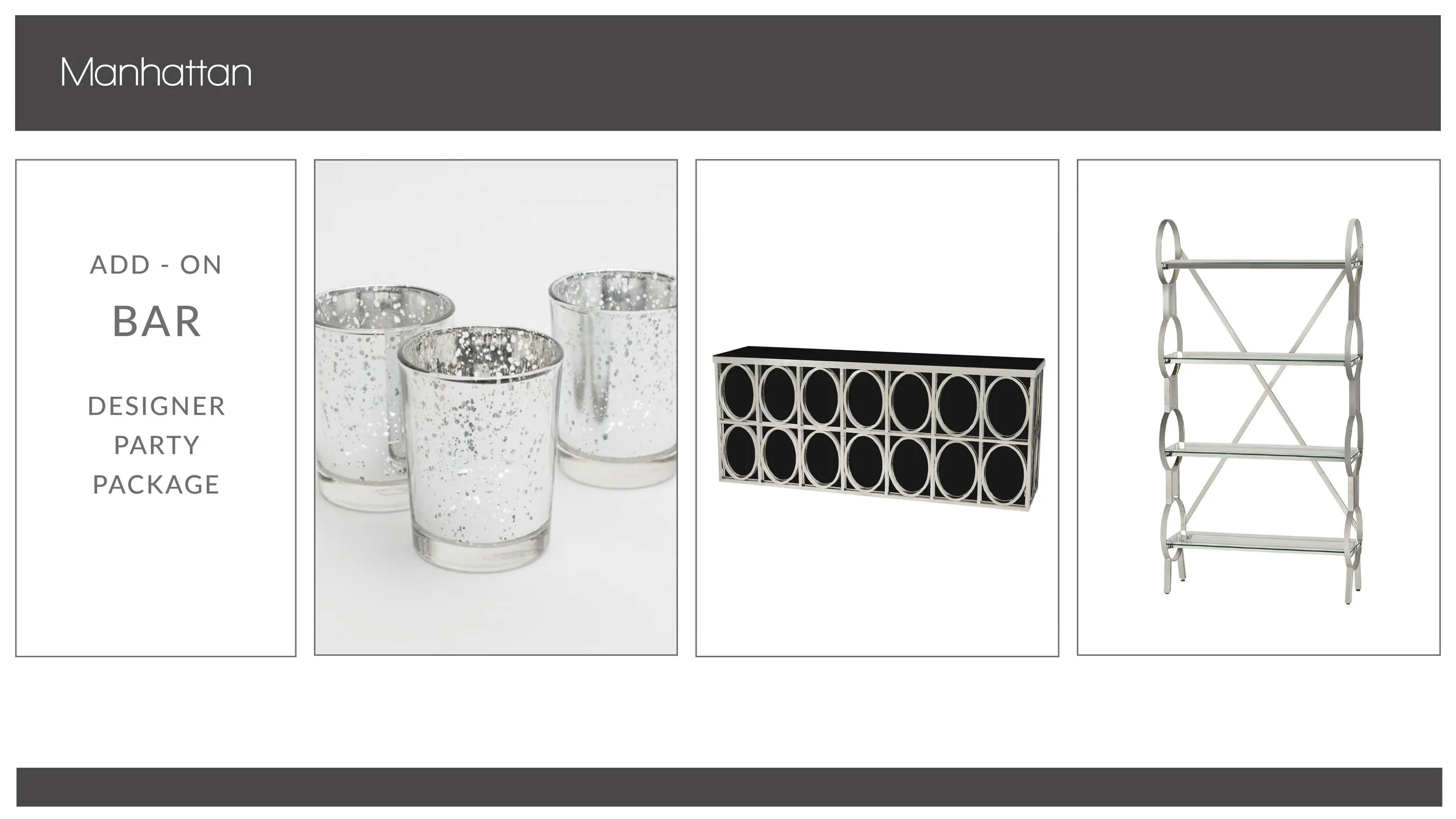 ADD-ON: Manhattan Bar Package