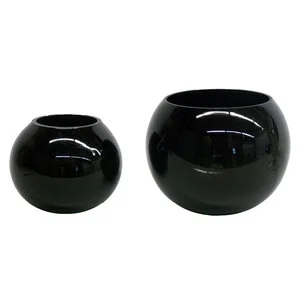 Black Bubble Vase