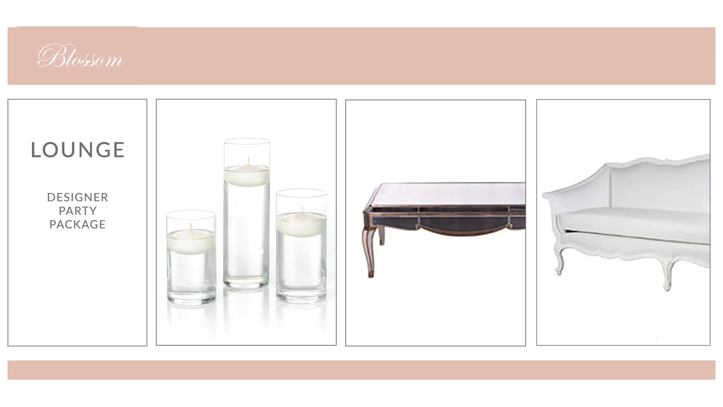 Blossom Lounge Package