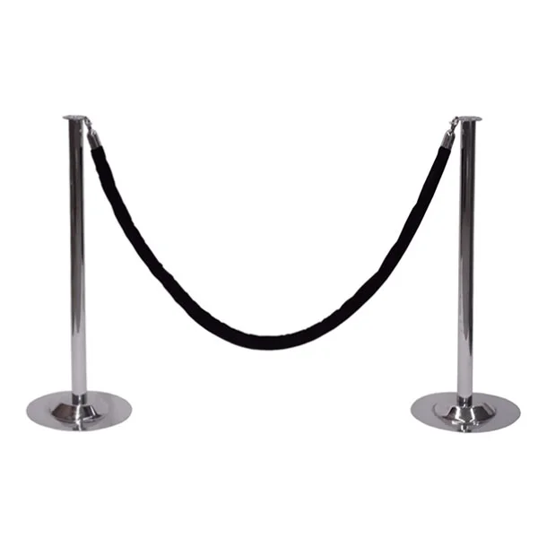 Rope & Stanchion | Black