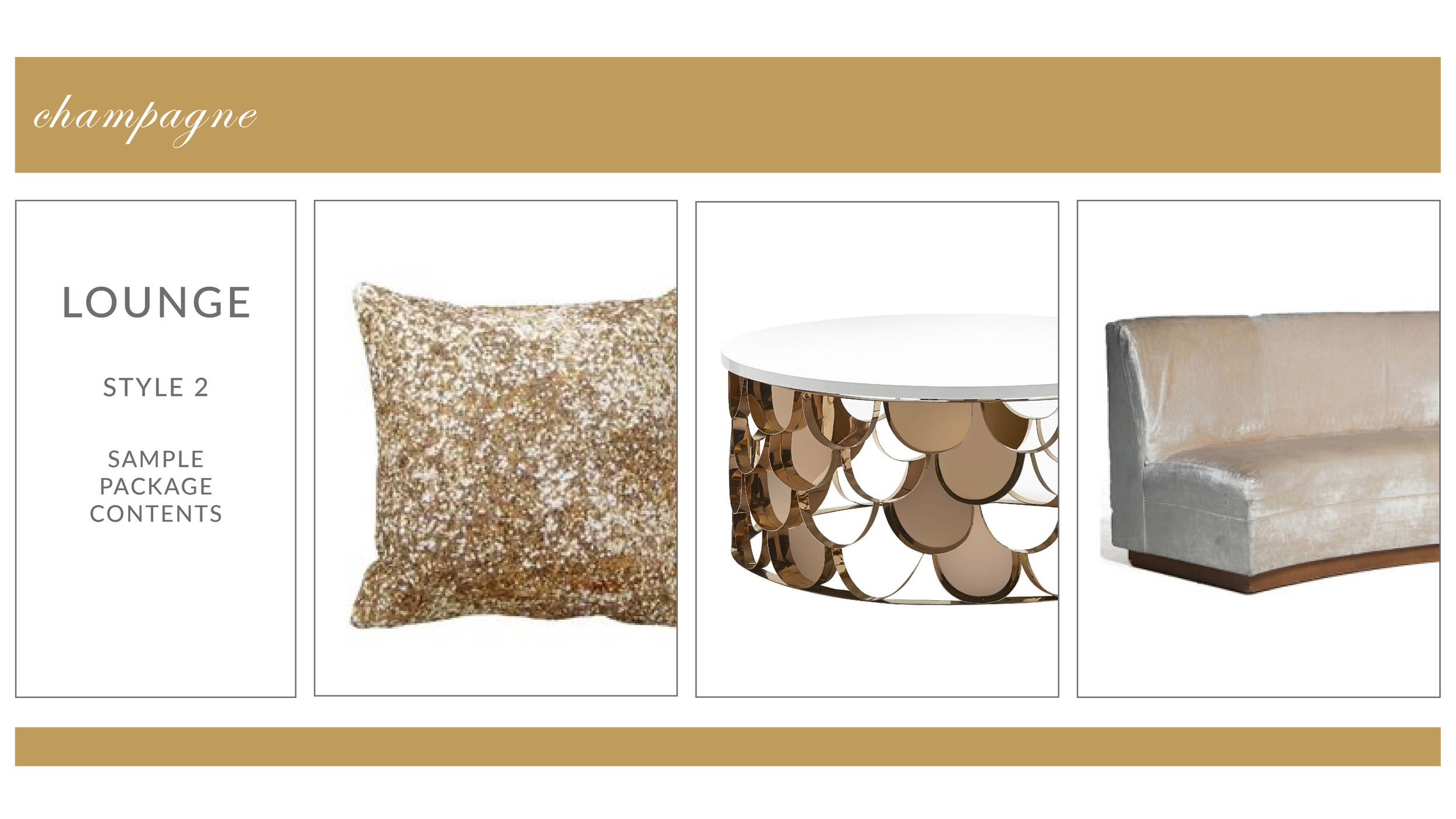 Chateau Lounge Package: Style 2