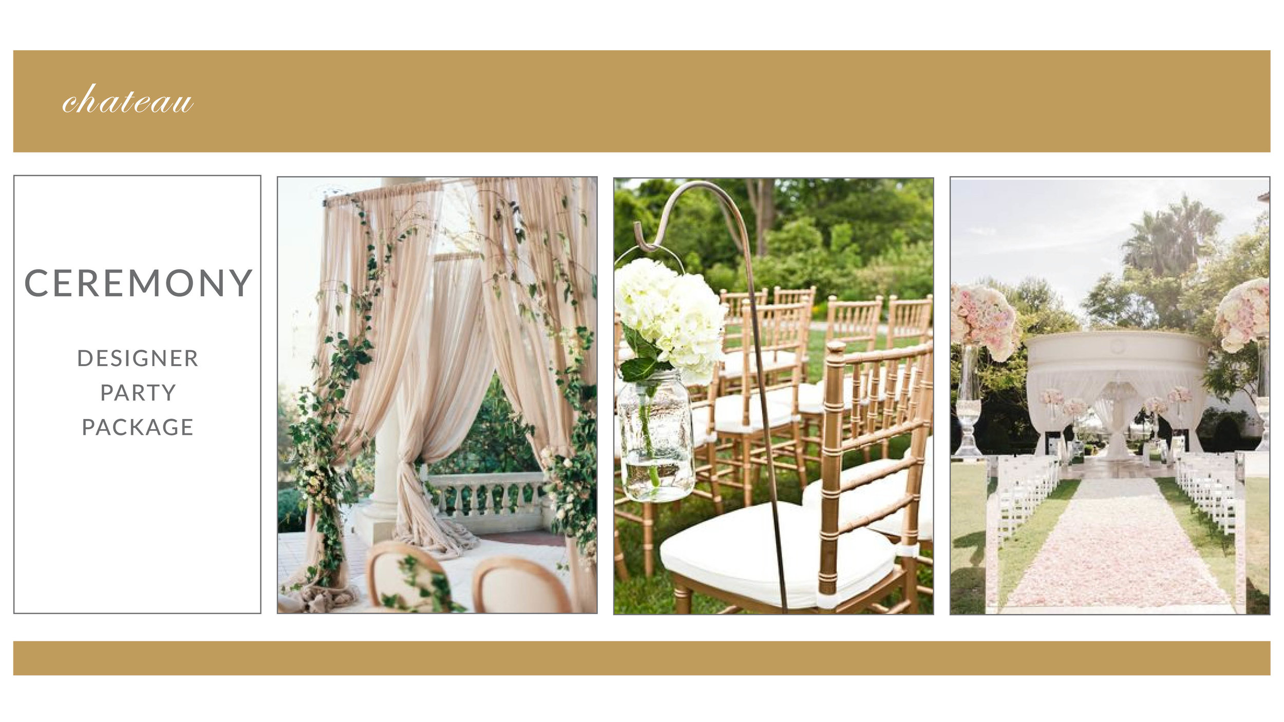 ADD-ON: Chateau Ceremony Package