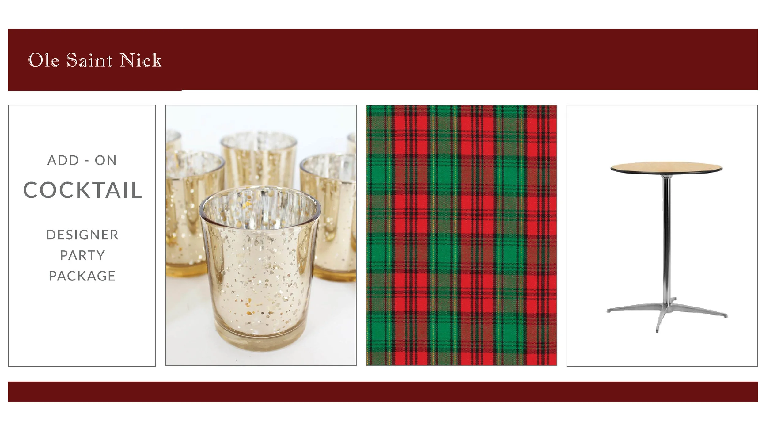 ADD-ON: Ole Saint Nick Cocktail Package
