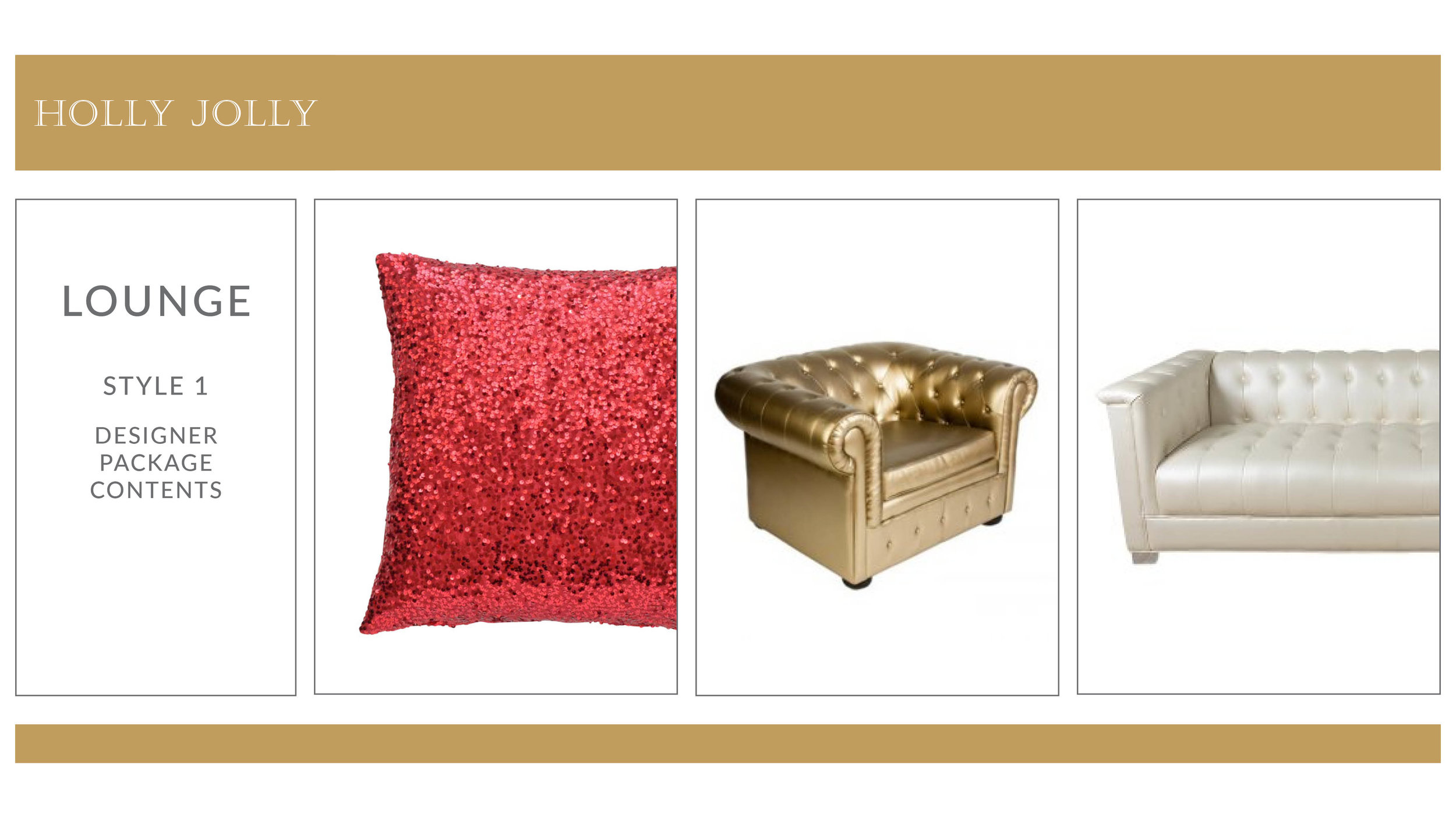 Holly Jolly Lounge Package