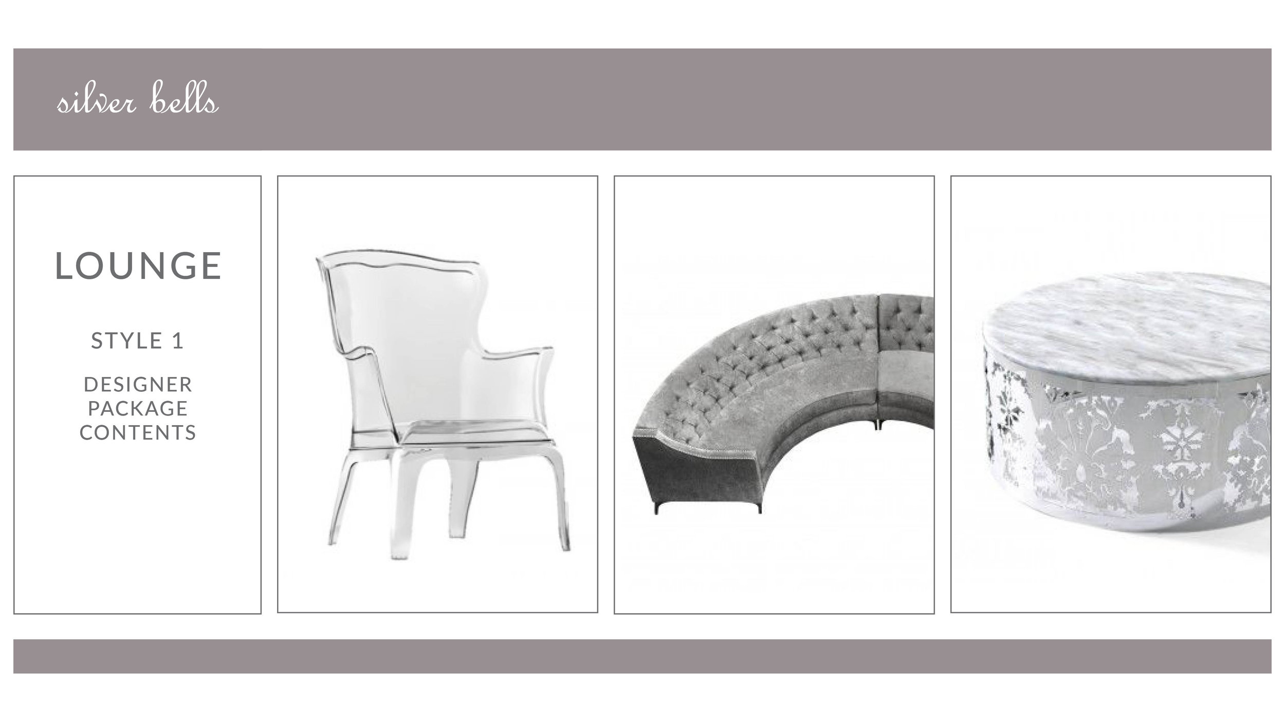 Silver Bells Lounge Package