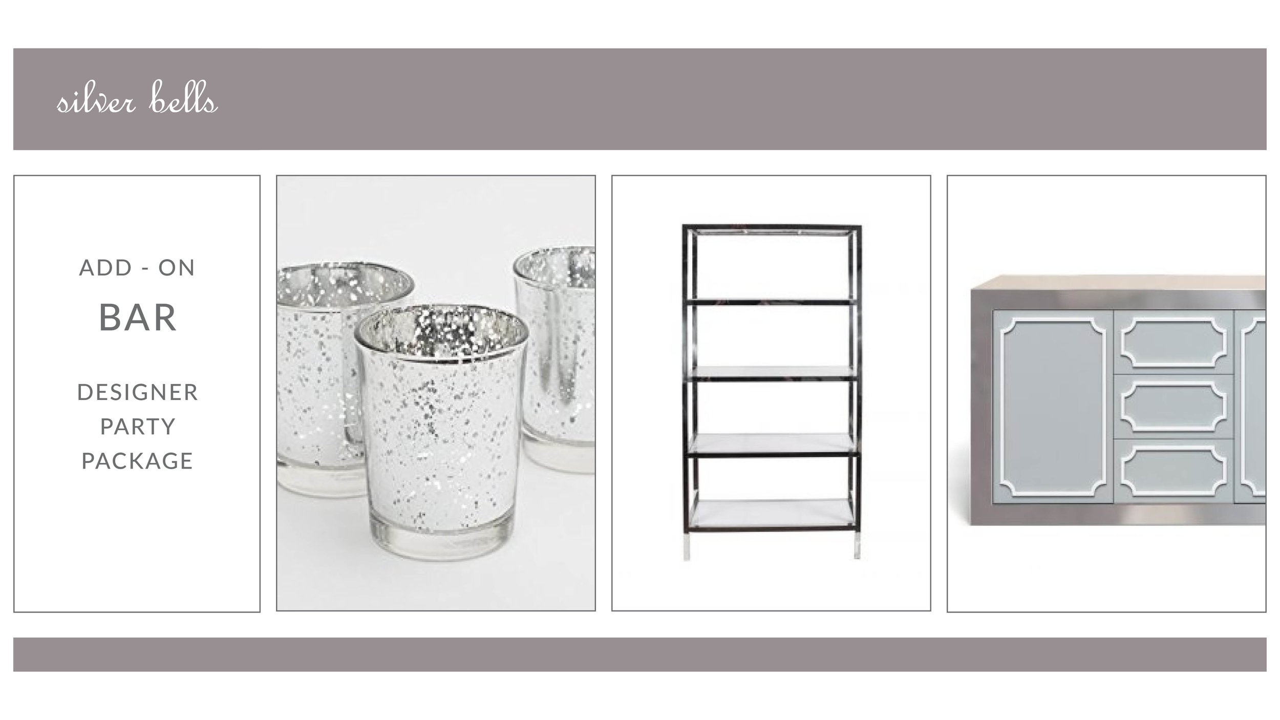 ADD-ON: Silver Bells Bar Package