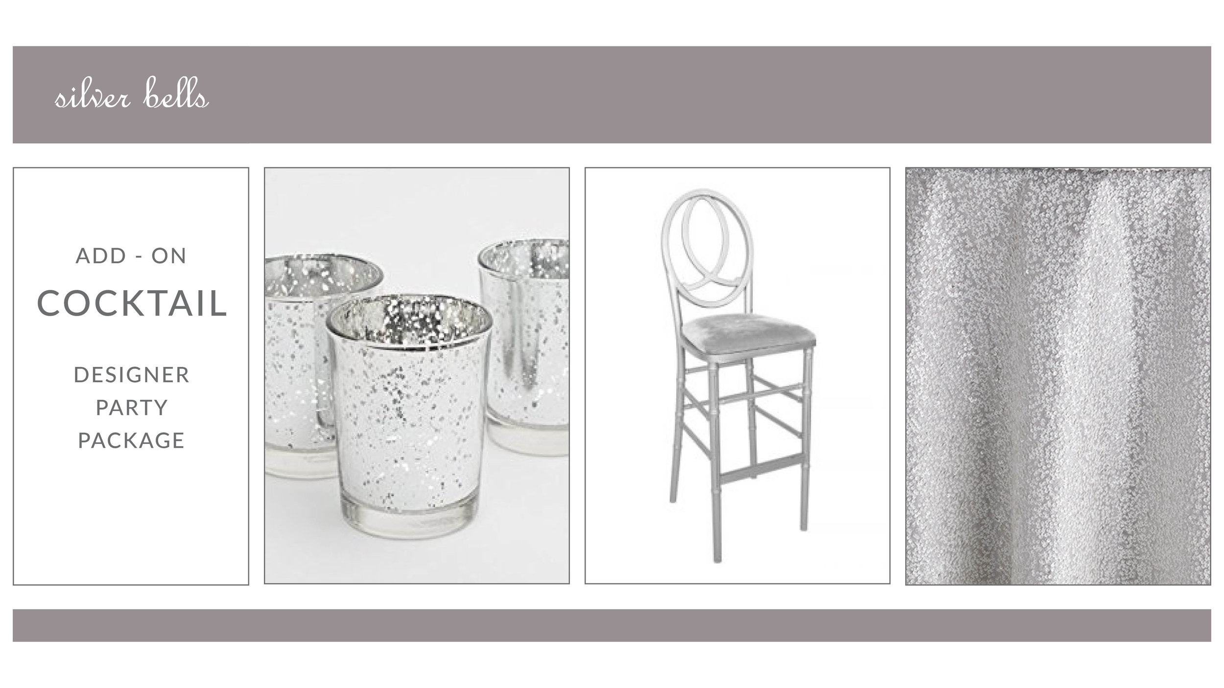ADD-ON: Silver Bells Cocktail Package