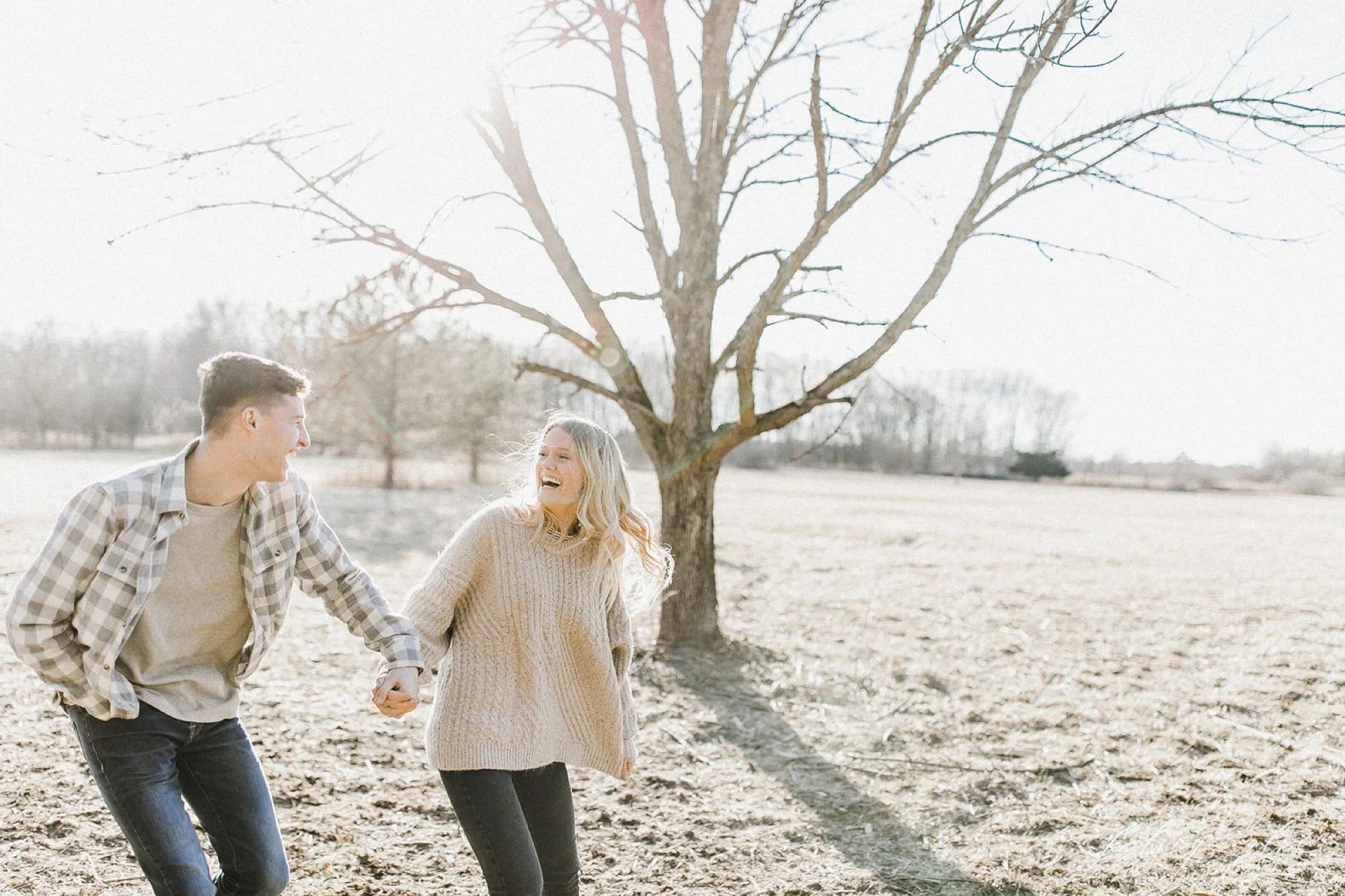 Lauryn + Jesse | An Adventurous Engagement Session | Deer Creek State Park