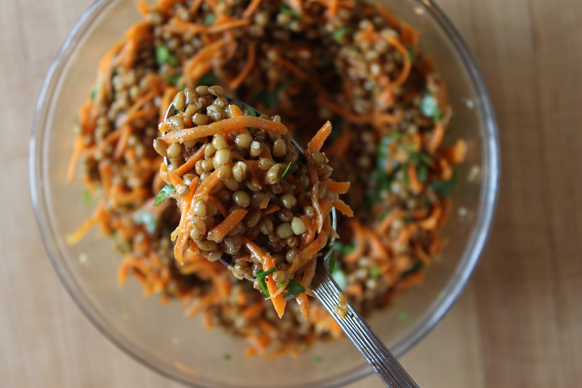 Wheat Berry Salad