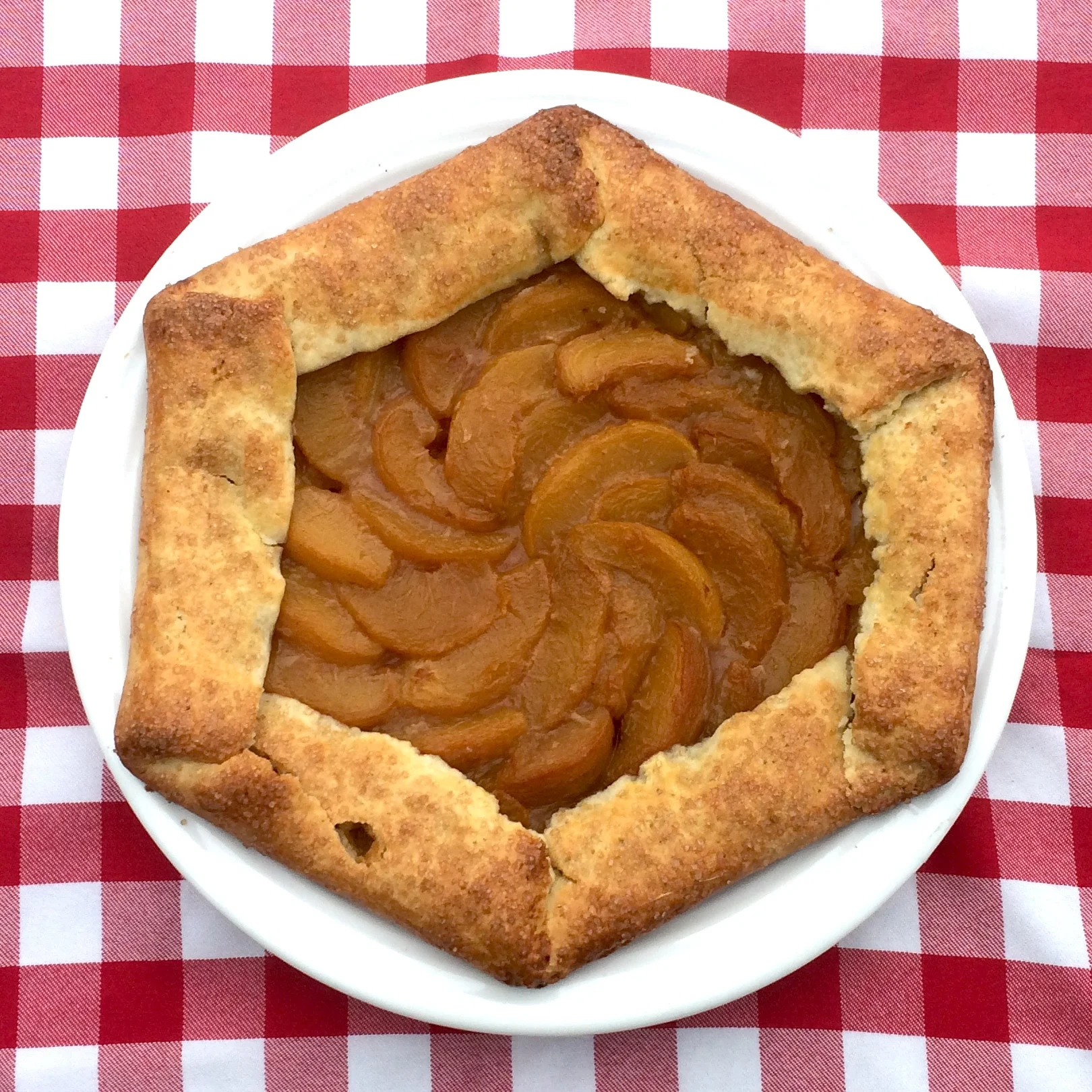 Peach Galette