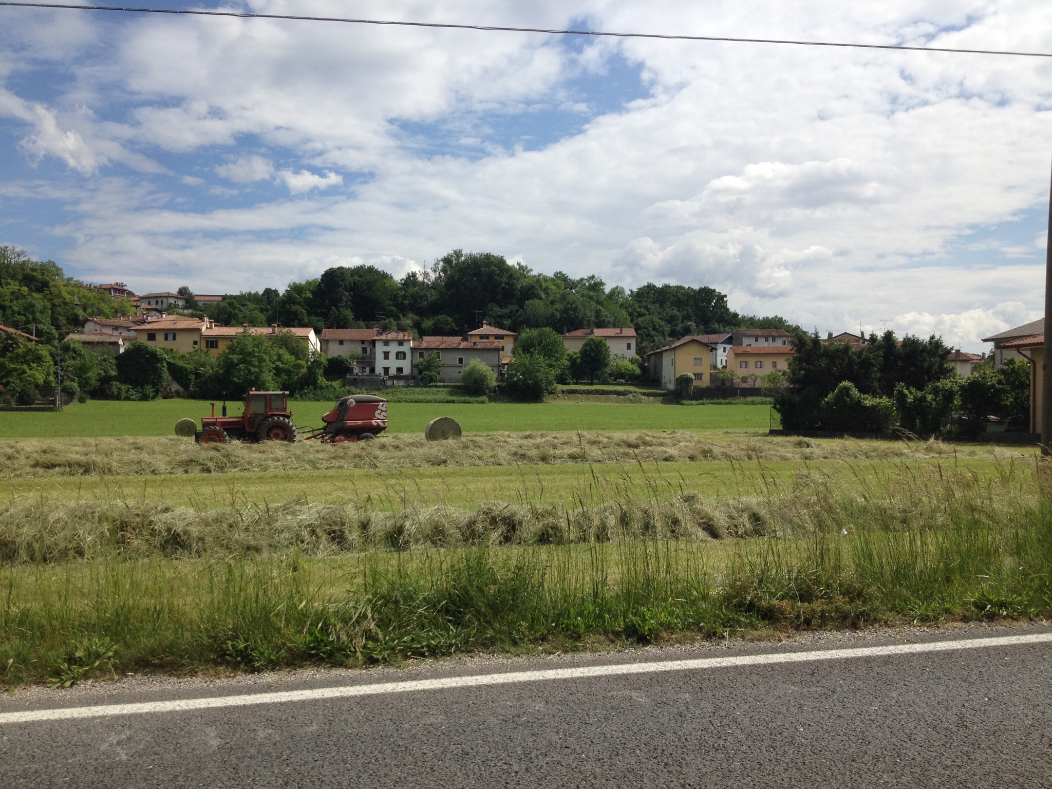 Baling Hay
